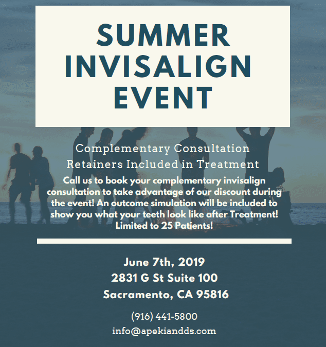 Summer Invisalign Promotional Event